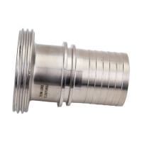 Штуцер TITAN LOCK 2in, резьбой под рукав DIN 11851 DN50 нерж. 316L TL50THRSS