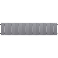 Биметаллический радиатор Royal Thermo PianoForte 200/Silver Satin 16 секций НС-1346025