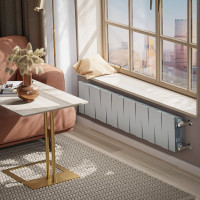 Биметаллический радиатор Royal Thermo PianoForte 200/Silver Satin 16 секций НС-1346025