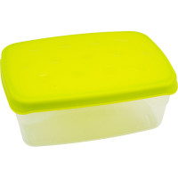Контейнер для СВЧ/морозильной камеры COSMOPLAST 20x15x8 см, 1,3 л, пластик, цвет ассорти 2121