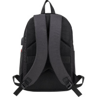 Универсальный рюкзак с отделением для ноутбука BRAUBERG URBAN, USB-порт, черный, 44x31x14см, 270805