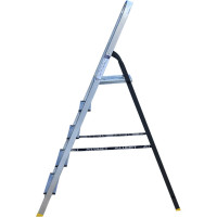 Комбинированная усиленная стремянка Алюмет 5 ступени Серия АМS7805