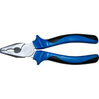 Комбинированные плоскогубцы Промлайн 180мм. сталь Cr-v, двухкомпонентные рукоятки ПЛ01302180_z022