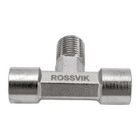 Тройник Т-образный FMF 1/4" Rossvik A135/2.R
