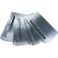 Стальные лопасти (4 шт; 4.75"x9"; сталь 2 мм) для PT600 GIKS GIKS 4.75x9