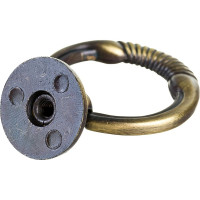Ручка-кнопка BOYARD RC032AB.4 старинная латунь 101033