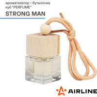 Ароматизатор-бутылочка Airline Perfume куб STRONG MAN AFBU238
