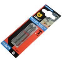 Бита Torsion PH2x50 мм, 2 шт в блистере GRAFF 500250