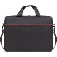 Сумка-портфель с отделением для ноутбука 15.6" BRAUBERG Practical, черная, 29x40x7 см 270829