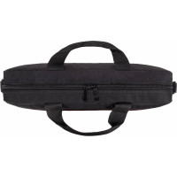 Сумка-портфель с отделением для ноутбука 15.6" BRAUBERG Practical, черная, 29x40x7 см 270829