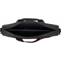 Сумка-портфель с отделением для ноутбука 15.6" BRAUBERG Practical, черная, 29x40x7 см 270829
