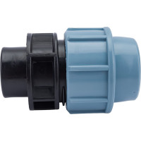 Муфта ПНД компрессионная с внутренней резьбой (32 ммx3/4") AV Engineering AVE1053234