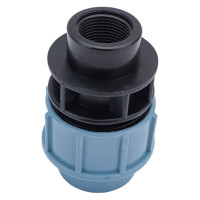 Муфта ПНД компрессионная с внутренней резьбой (32 ммx3/4") AV Engineering AVE1053234