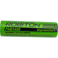 Аккумулятор ROBITON PAN3400 NCR18650B без защиты 12386