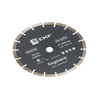 Диск алмазный Segment Master (230x22.23 мм) EKF dd-230s