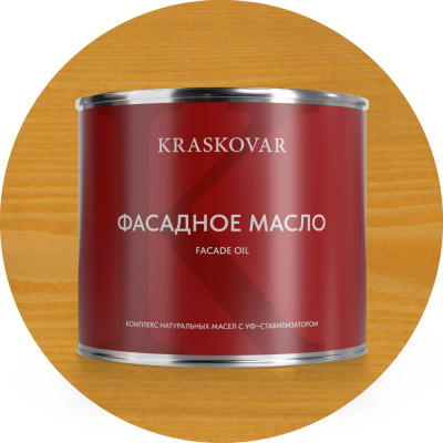 Масло фасадное Kraskovar Ель 2,2л 1317