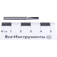 Фреза прямая монолитная (3x12x38 мм; Z2; S=3.175 мм) Rotis 166.031214ST