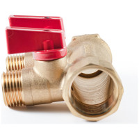 Коллектор с шаровыми кранами PROFACTOR  в/н 3/4" х 2 вых 1/2"нар PF MV 264.2