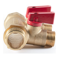 Коллектор с шаровыми кранами PROFACTOR  в/н 3/4" х 2 вых 1/2"нар PF MV 264.2