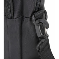 Сумка-портфель с отделением для ноутбука 15.6" BRAUBERG Protect черная, 30x40x7см 270831