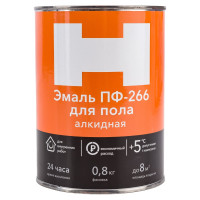 Эмаль HAMMERTON ПФ-266 золотисто-коричневая, 0.8 кг 212108 241529