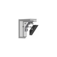 Замок электромеханический угловой малогабаритный нормально закрытый PROMIX SM101.10 белый 00-00004520