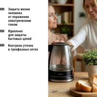 Устройство защитного отключения TDM ELECTRIC ВД63 4Р 50А 30мА электронное SQ0220-0011