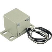 Электромеханический накладной миниатюрный универсальный замок PROMIX SM102.11, серебро, 24В Promix-SM102.11 silver