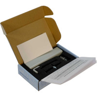 Электромеханический угловой малогабаритный замок PROMIX НЗ, серебряный, 24В, Promix-SM101.11 silver