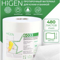 Нетканые салфетки Higen X60 для быстрого впитывания жидкостей арт. 6033