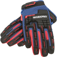 Рабочие перчатки c защитой от ударов WORKPRO Anti Impact Work - L WP371004