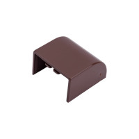 Заглушка EKF Plast PROxima 25х16, 4 шт, под темное дерево ecd-25-16x4