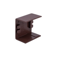 Соединитель EKF Plast PROxima, под темное дерево, 4 шт cond-25-16x4