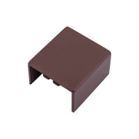 Соединитель EKF Plast PROxima, под темное дерево, 4 шт cond-25-16x4