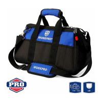 Сумка для инструмента WORKPRO 640D 510x260x290 мм, с широким горлом, на молнии, с пластиковым дном WP281026