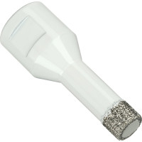 Алмазная коронка по керамограниту 12 мм, M14 на УШМ Diamond Industrial DIDKVP12M14