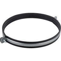 Хомут для вентиляционных каналов Lucky Guy д=252 мм, 25х1,2 мм, цинк, с резиновой прокладкой 400 04 252 8Р