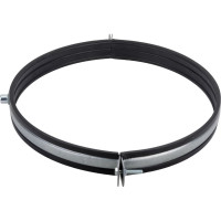 Хомут для вентиляционных каналов Lucky Guy д=252 мм, 25х1,2 мм, цинк, с резиновой прокладкой 400 04 252 8Р