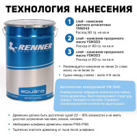 Гидромасло для террас RENNER YS M303 5 л 5-303-0