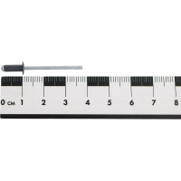Заклепка КРЕП-КОМП алюминий/сталь, крашенная 3,2x8 RAL7024, 1000 шт. зк3287024