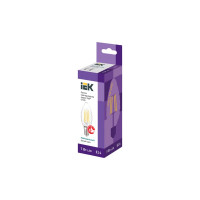 Лампа IEK серия 360 LED, CT35, свеча витая, 7вт, 230В, 4000К, E14 LLF-CT35-7-230-40-E14-CL