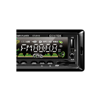 Автомагнитола Centek 4х50 Вт, ПУЛЬТ, SD, MMC, USB, MP3, цветной LED, 18 станций CT-8110