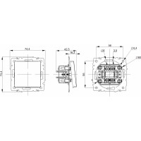 1-клавишный выключатель IEK Brite 10а вс10-1-0-брб белый BR-V10-0-10-K01