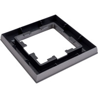 1-местная рамка IEK Brite ру-1-брс сталь BR-M12-K46