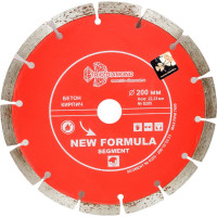 Диск алмазный отрезной TRIO-DIAMOND 200x22.23 New Formula Segment S205