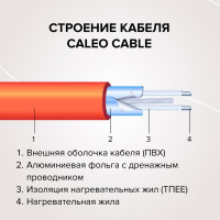Комплект теплого пола CABLE (КАБЕЛЬ) 18-20 Caleo КА000001727