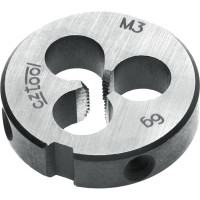 Плашка Bucovice Tools M 3 Шаг 0.5 115CrV3 20x5мм 210030