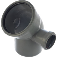 Отвод с выходом PRO AQUA COMFORT PP левый правый 110x50/45 10010545LR