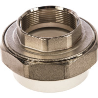 Комбинированная разъемная муфта (американка) PRO AQUA PP-R ВР белая d-63 мм 2" PA20024b