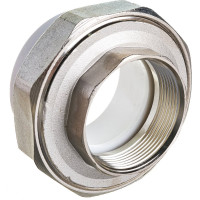 Комбинированная разъемная муфта (американка) PRO AQUA PP-R ВР белая d-63 мм 2" PA20024b